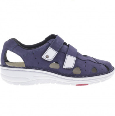 Berkemann / Modell: Larena / Blau Nubuk / Leisten: Lugano / Art: 03100-353