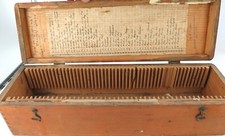 H W Mobsby Early c1900 Royal Geographical Society of QLD Large Photo Slide Box.