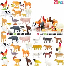 jumbo plastic farm animals