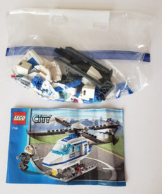 LEGO CITY: Police Helicopter 7741 100% Complete with Instructions Retired