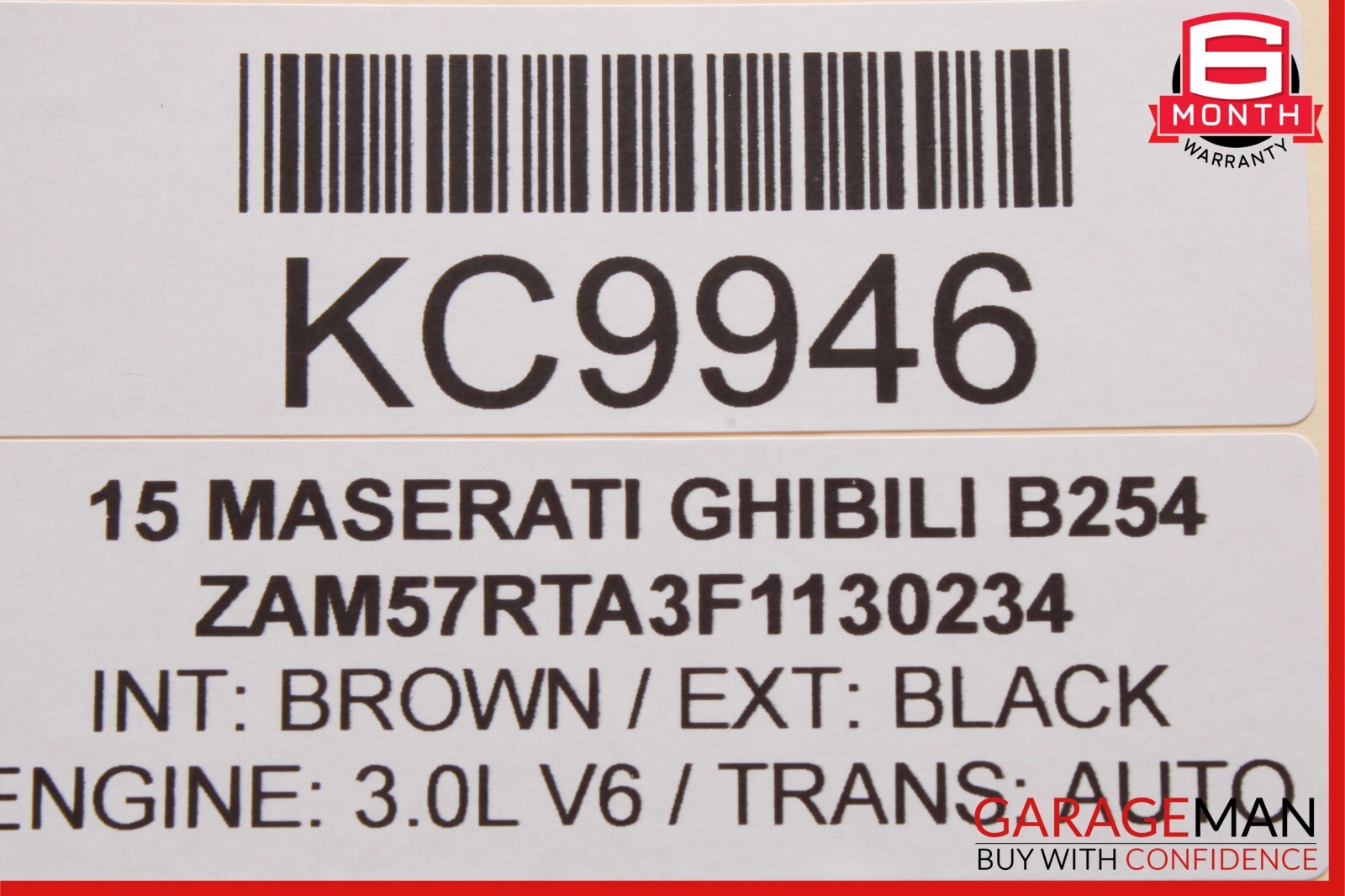 Maserati Ghibli 2014-2017 Front Right Seat control switch