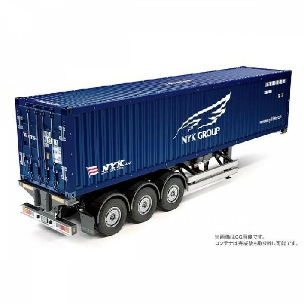 TAMIYA 1 14 Electric RC Big Truck Series No.30 Trailer NYK 40 Feet
