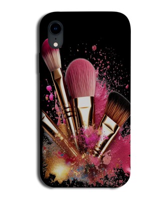 Make Up Salon Design Handy Hülle Cover Make-up Pinsel Pinsel Neuheit Stil DF37