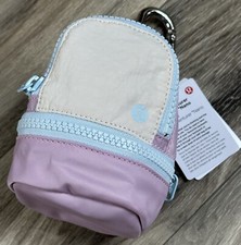 Lululemon City Adventurer Backpack Nano O/S 3.3 x2.3 x4.7 PKPI/PWBE/WHTO 09347