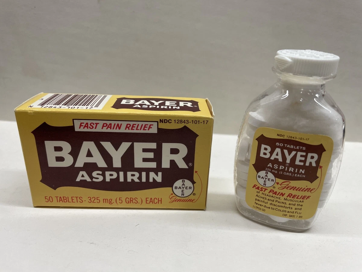Bayer Baby Aspirin Bottle