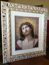 Dipinto olio su tela 30x24 cm del maestro Salvatore Rodriquez  "Ecce Homo"