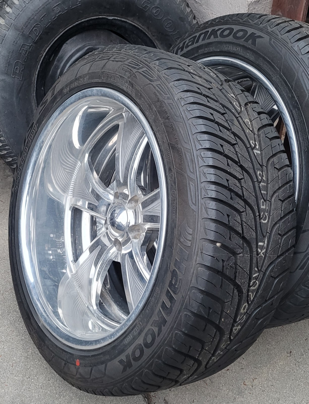 18x7 20x10 Intro Vista Exposed 5x4.5 wheel rim Boyd Colorado Custom ...