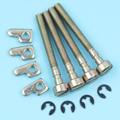 Kit Tendeur De Chaîne Pour Tronçonneuse - Compatible Poulan 295 2775 2900 4620, Partner 350 351 - 4 Pièces