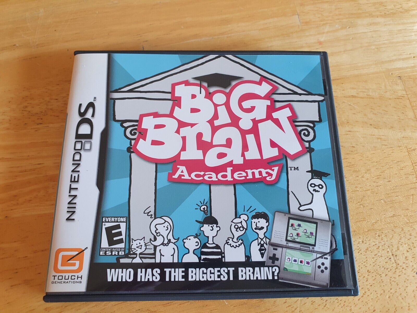 Big Brain Academy Nintendo DS Video Game Complete Educational XL