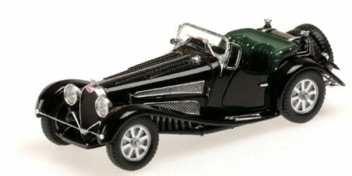 Auto di modellismo statico neri Bugatti