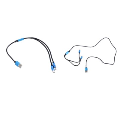 USB to 2x Type C Splitter Cable USB A To Type C Connection Cord For Efficient