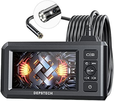 Dual Lens Industrial Endoscope 1080P Digital Borescope Inspection Camera 7.9mm