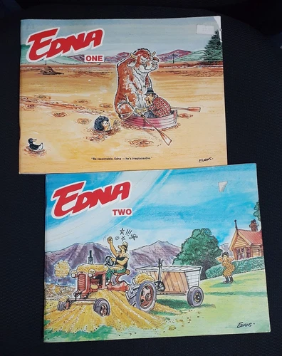 Edna - Classic NZ Comic Strip - Vintage – Very Good - like Jolliffe's Outback - Picture 1 of 2