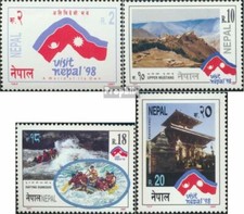 Nepal 642-645 (complete issue) unmounted mint / never hinged 1997 National Touri