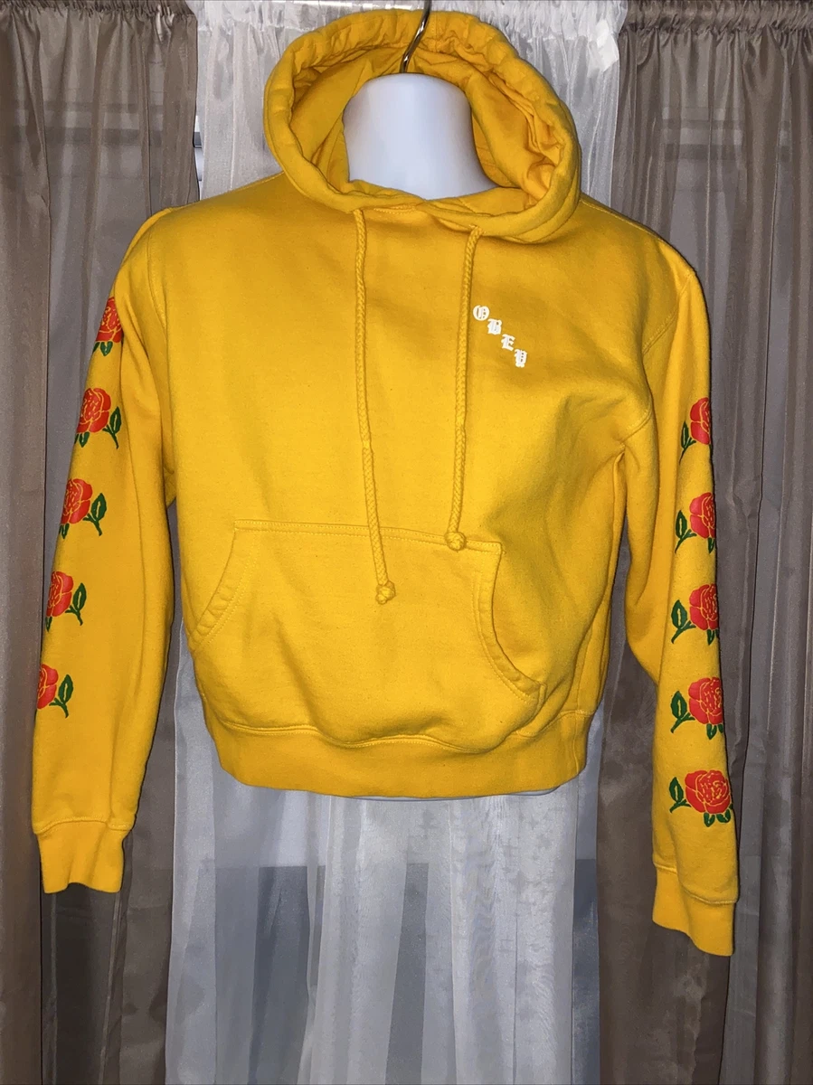 Yellow hooded sweatshirt women's 2025