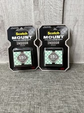 Scotch-Mount Indoor Double-Sided Mounting Squares 111H-SQ-48, 1 in x 1 in 48/pk