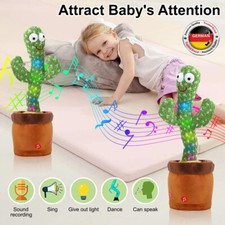 Sprechender Kaktus Spielzeug Nachsprechen auf...