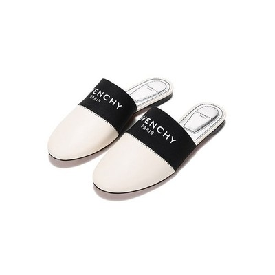 Givenchy 23SS Slide Flat Mule Loafer Cream BE2002E01H 250 47163975