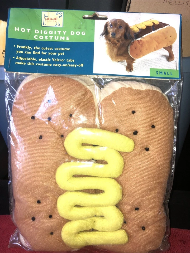 Small Hot Dog Halloween Costume Casual Canine Hot Diggity NEW - Image 2 of 4