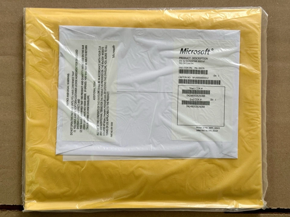 Microsoft SQL Server 2022 Enterprise Unlimited Cores Unlimited User CALs New - Image 2 of 2