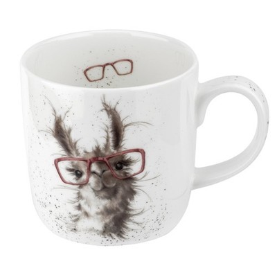Royal Worcester Wrendale Designs Mug No Probllama (Llama)