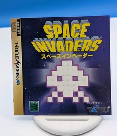 Import Sega Saturn - Space Invaders - Japan Japanese US SELLER W/ Obi Tested 