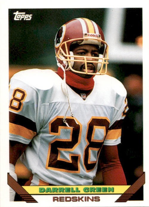 1993 Topps Darrell Green #242 Washington Redskins