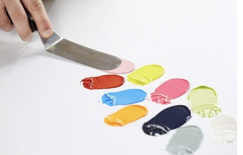 Professional Freestyle Large Painting Knife, Medium Size