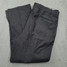 JB Britches Mens 38x30 (36x29) Dress Pants Made In Italy Wool Cashmere Gray