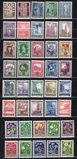 Autriche : Lot de Timbres x40 , 4 Séries Complètes neuf* Avec charnière TBE