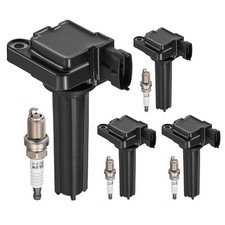 For Saab 9-3 2003-2011 2.0L Turbo Ignition Coil Kit with Spark Plugs 4x UF526