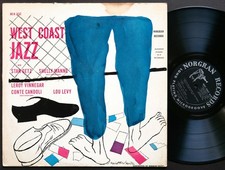 STAN GETZ West Coast Jazz LP NORGRAN MG N-1032 US '55 DG MONO DSM Leroy Vinnegar