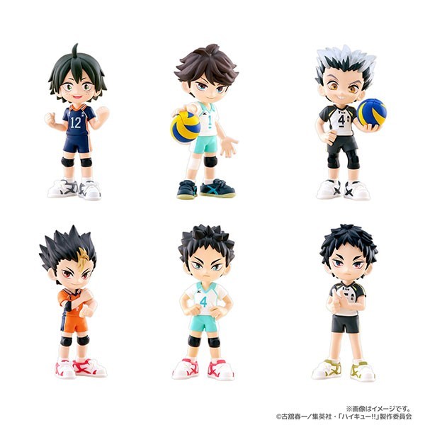 PalVerse Haikyu Vol 2 Figure 6 set BOX Oikawa Yamaguchi Akaashi
