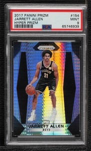 2017-18 Panini Prizm Hyper Prizm Jarrett Allen #154 PSA 9 MINT Rookie RC