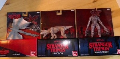 Stranger Things Bandai Demogorgon, Demodog, Demobat | Netflix | Brand New
