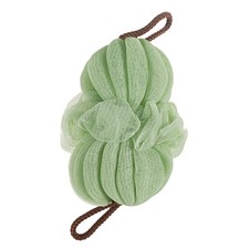 1 Pack Loofah Sponge 85G Green Shower Pouf Body Scrubber Exfoliating Bath Ball