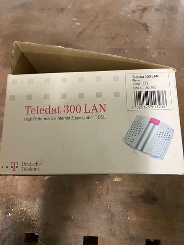 Teledat 300 LAN mit Netz- und LAN Kabel - Bild 6 von 6