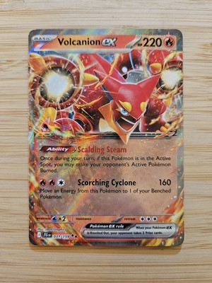 #ad Volcanion ex 031 159 JTG Journey Together NM Double Rare Pokemon Card $3.99