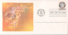 USPS FDC #1768 1978 15c Postmasters of America Christmas Madonna - ST3687