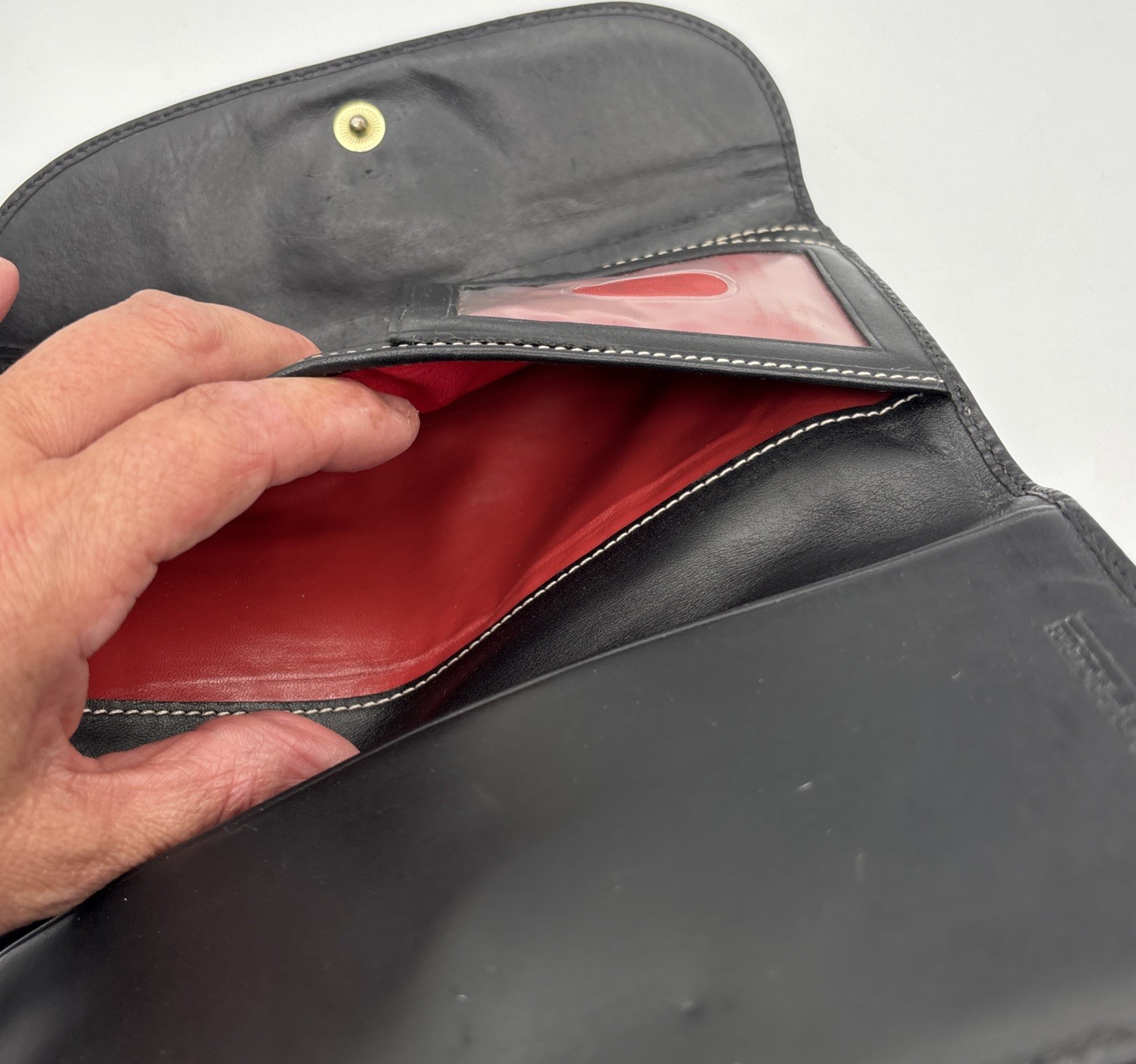 DOONEY  & BOURKE  MULTICOLOR SCRIBBLE CHECKBOOK C… - image 9