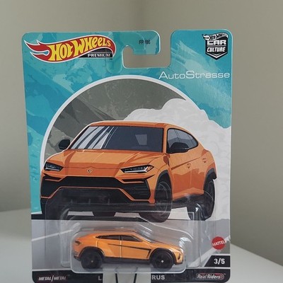Hot Wheels AutoStrasse Lamborghini Urus Orange Real Riders 1:64 Diecast
