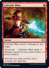 1 x Galvanic Blast - Foil - Double Masters - NM-Mint - MTG