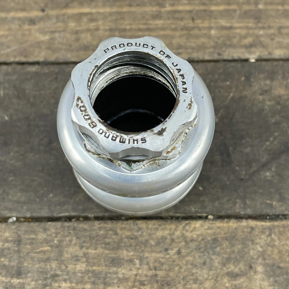 Vintage Shimano 600 1" Threaded Headset Japan Road Bike 26.4mm 70s 80s Arrow - Image 2 of 4
