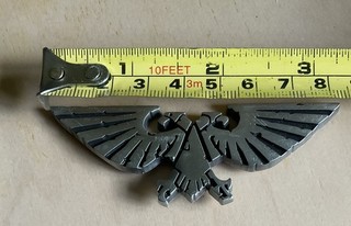 Imperial Aquila Badge (broken pin inc. parts) 2012 Warhammer 40k Games Workshop