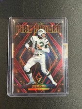 JOE NAMATH 2022 PANINI PHOENIX #FF-4 JETS FIRE FORGED RED /199 New York Jets HOF