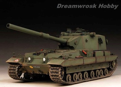 Award Winner Built Amusing Hobby 1/35 British FV215B-183 Heavy Tank Destroyer+PE