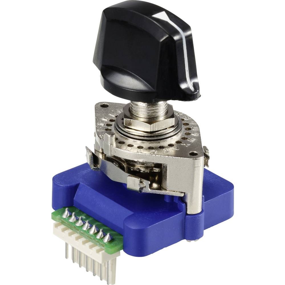 Commutateur rotatif anti-faux contact TRU COMPONENTS TC-12830248 0.5A pour PCB