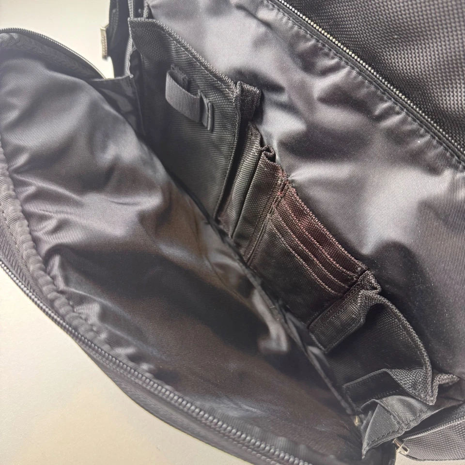 Victorinox Negro Nylon Bolso Mensajero Bandolera Correa Ajustable Laptop Tablet Foto 4 de 4