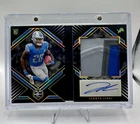 2023 Panini Limited Jahmyr Gibbs Rookie Booklet 3 Color Patch Auto /49!