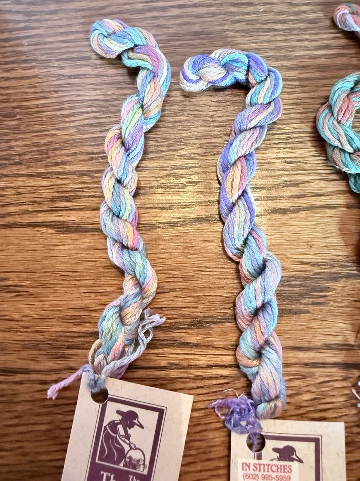 The Thread Gatherer-Silk 'n Colors Floss- Lot of 5 Skeins Hand Dyed 100% Silk - Image 2 of 4